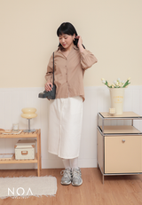 AYAKO V-Neck Longsleeve Blouse