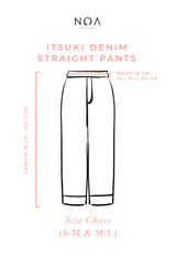 ITSUKI Denim Straight Pants