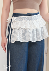 RYUKA Chiffon Mini Apron