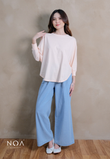 OZUKA Cotton 24s 3/4 Sleeve Batwing T-Shirt