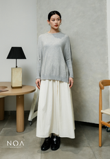 HANAKA Knitted Batwing Blouse