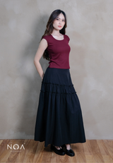 ARIKA Rib Spandex Short Sleeve Slim Fit T-Shirt