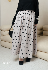 MIZU Nylon Maxi Skirt