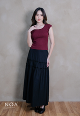 ARIKA Rib Spandex Short Sleeve Slim Fit T-Shirt