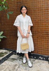 NOA X DHATU AKANE Embroidery Shortsleeve Shirt
