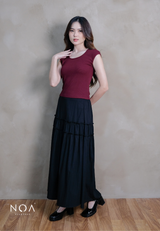 ARIKA Rib Spandex Short Sleeve Slim Fit T-Shirt