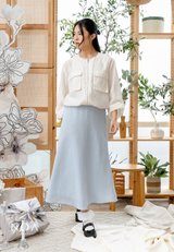 NOA X KUSUMANGGI - NAEMI Sheer Look Long Sleeve Outer