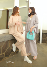 MARU Linen Pants - Grey