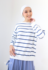 RURI Knitted Stripe Blouse