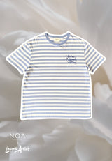 NOA X ANFUR - In Her Bloom Era Regular Striped T-Shirt