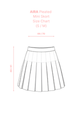 AIRA Pleated Mini Skort