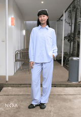 MIURA Striped Straight Pants