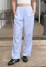 MIURA Striped Straight Pants