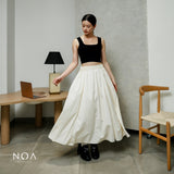 MIZU Nylon Maxi Skirt