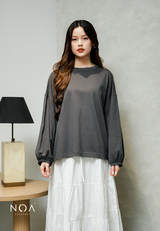 ORINO Cotton 20s Puffy Long Sleeve T-Shirt