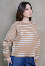 ETSU Striped Boxy Longsleeve T-Shirt
