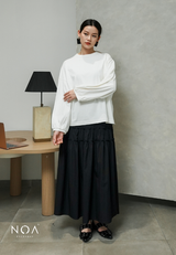 ORINO Cotton 20s Puffy Long Sleeve T-Shirt