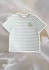 NOA X ANFUR - In Her Bloom Era Regular Striped T-Shirt