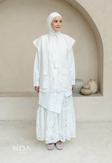 NOA X DHATU AKANE Embroidery Vest with Belt