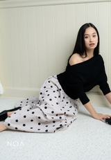 MIZU Nylon Maxi Skirt