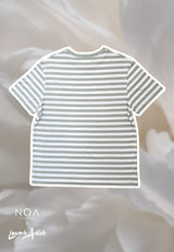 NOA X ANFUR - In Her Bloom Era Regular Striped T-Shirt
