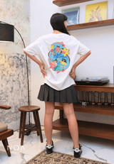 NOA X ANFUR - Bloom Circle Oversized T-Shirt
