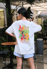 NOA X ANFUR - One Two Matcha Cha Oversized T-Shirt