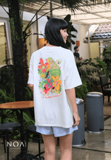 NOA X ANFUR - One Two Matcha Cha Oversized T-Shirt
