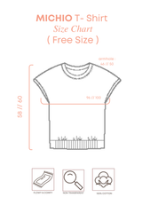 MICHIO Basic Sleeveless T-Shirt -Cream