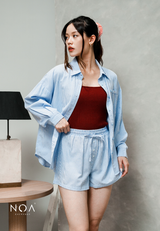 MIURA Striped Short Pants