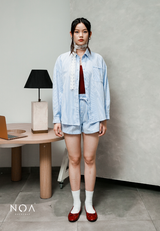 MIURA Striped Oversized Shirt