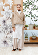 NOA X KUSUMANGGI - AIME Embroidery Long Sleeve Blazer