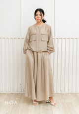 NOA X KUSUMANGGI - NAEMI Sheer Look Long Sleeve Outer