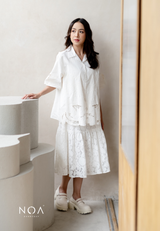 NOA X DHATU AKANE Embroidery Shortsleeve Shirt