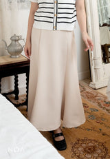 NOA X DHATU AKARI Lace Flared Skirt