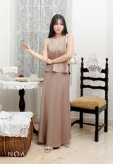 RITSU Sateen Maxi Skirt