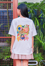 NOA X ANFUR - Eat Work Padel Repeat Oversized T-Shirt