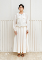 NOA X KUSUMANGGI - NAEMI Sheer Look Long Sleeve Outer