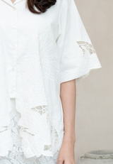 NOA X DHATU AKANE Embroidery Shortsleeve Shirt