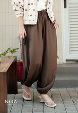 KAZAMI Linen Balloon Pants