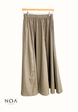 MIZU Nylon Maxi Skirt