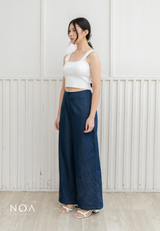 NOA X KUSUMANGGI - MINAE Embroidery Straight Pants