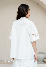 NOA X DHATU AKANE Embroidery Shortsleeve Shirt