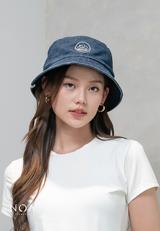 NOA X ANFUR - Bloom Flower Denim Bucket Hat