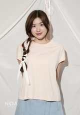 UZUKI Cotton 24s Sleeveless Boxy T-Shirt