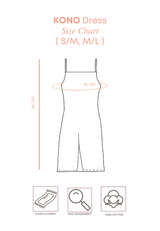 KONO Midi Overall - Blue Denim