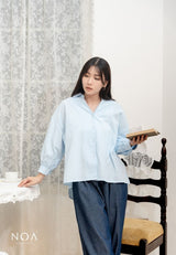 AYAKO V-Neck Longsleeve Blouse