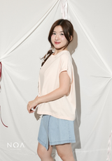 UZUKI Cotton 24s Sleeveless Boxy T-Shirt