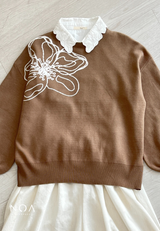 NOA X KUSUMANGGI - YUTA Embroidery Fake Collar