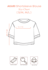 NOA X DHATU AKARI Lace Shortsleeve Blouse